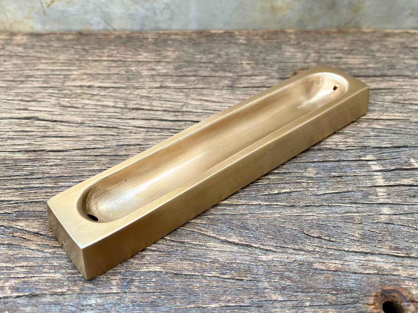 Brass Incense Holder Long