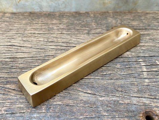 Brass Incense Holder Long