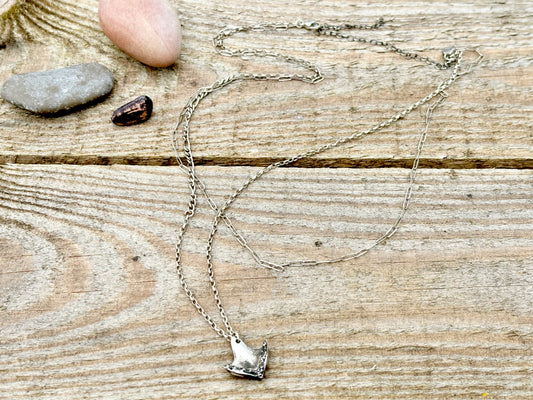 Vomer Anchor Double Chain Necklace