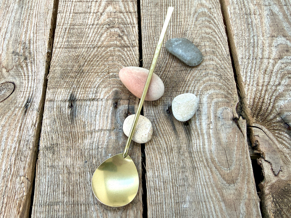 Brass Dinner Spoon