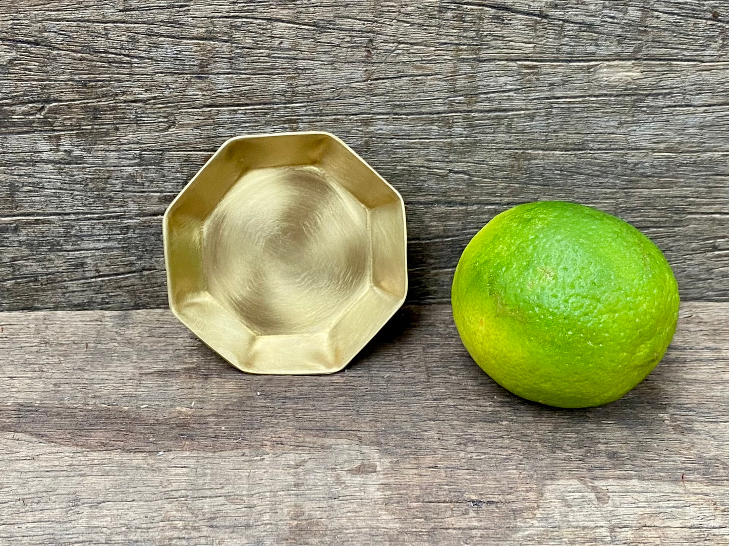 Brass Octagon Dish