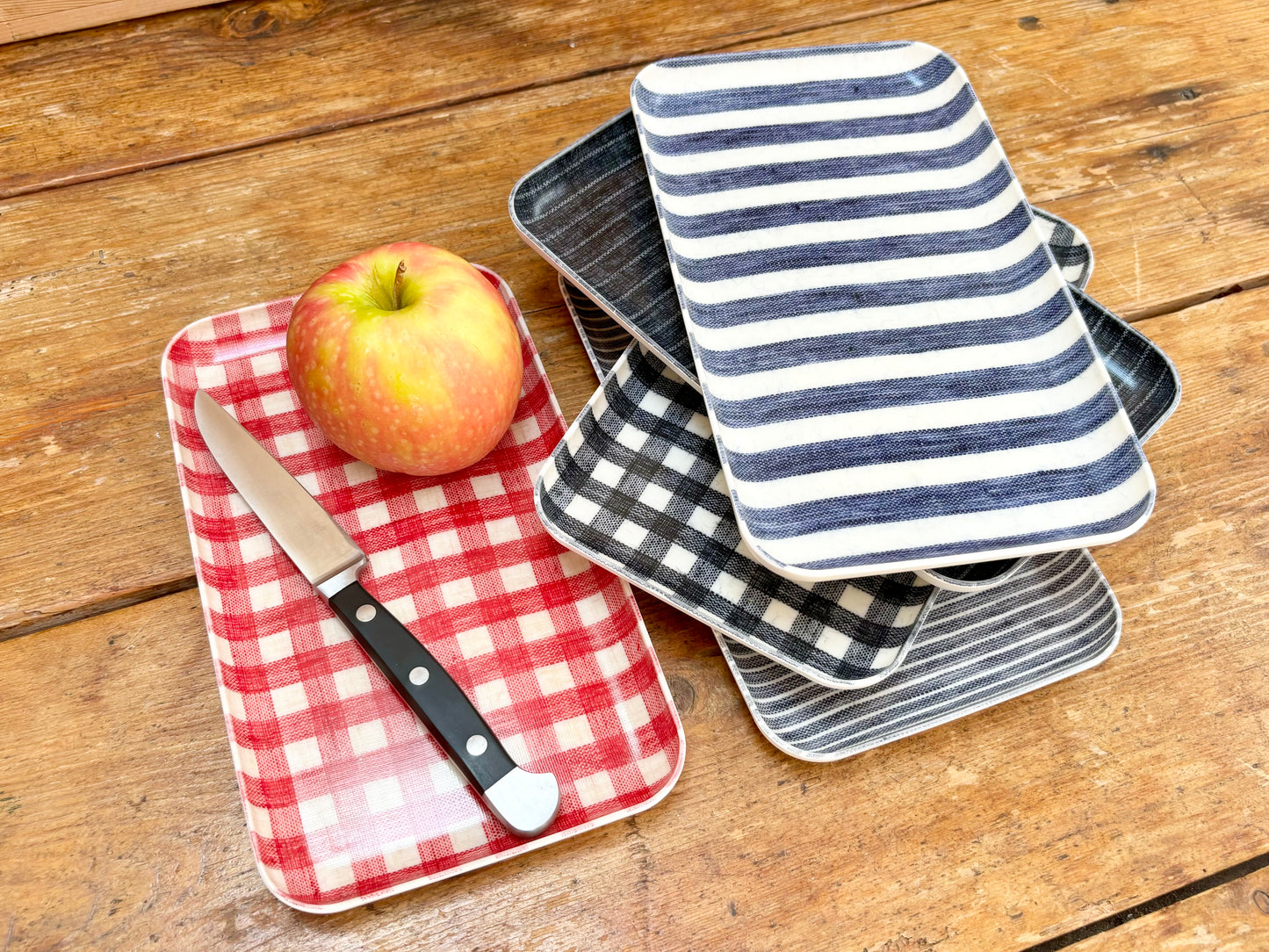 Coated Linen Tray, Small