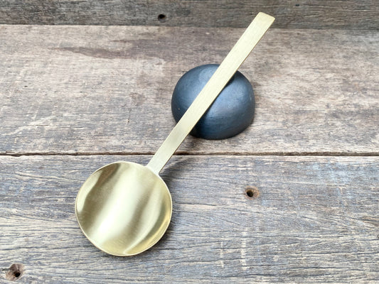 Brass Serving Spoon