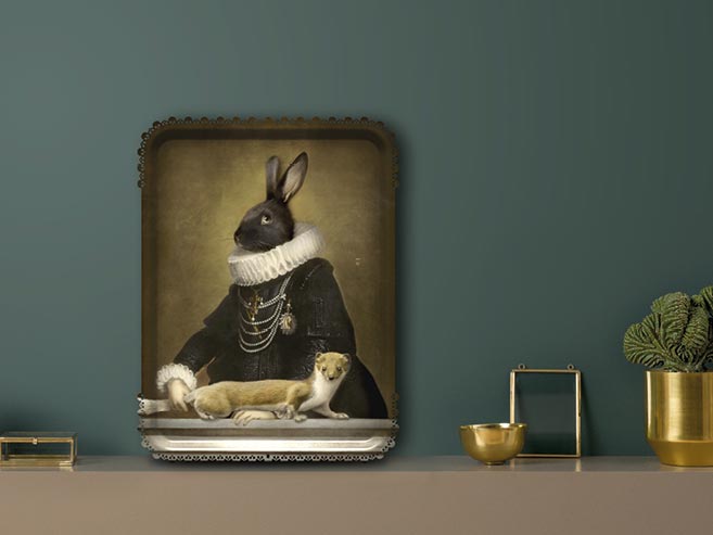 Portrait Platter Tassi
