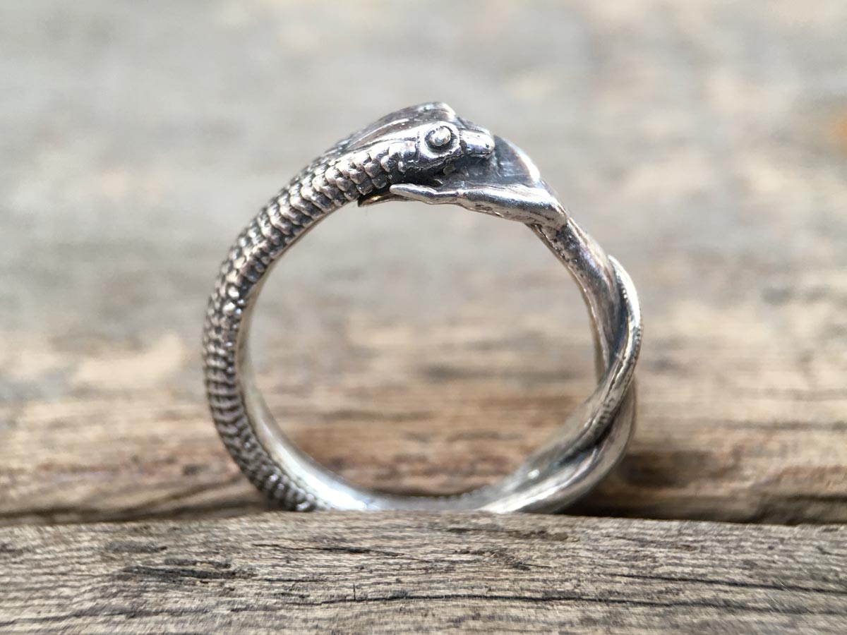 Resting Nagini Ring