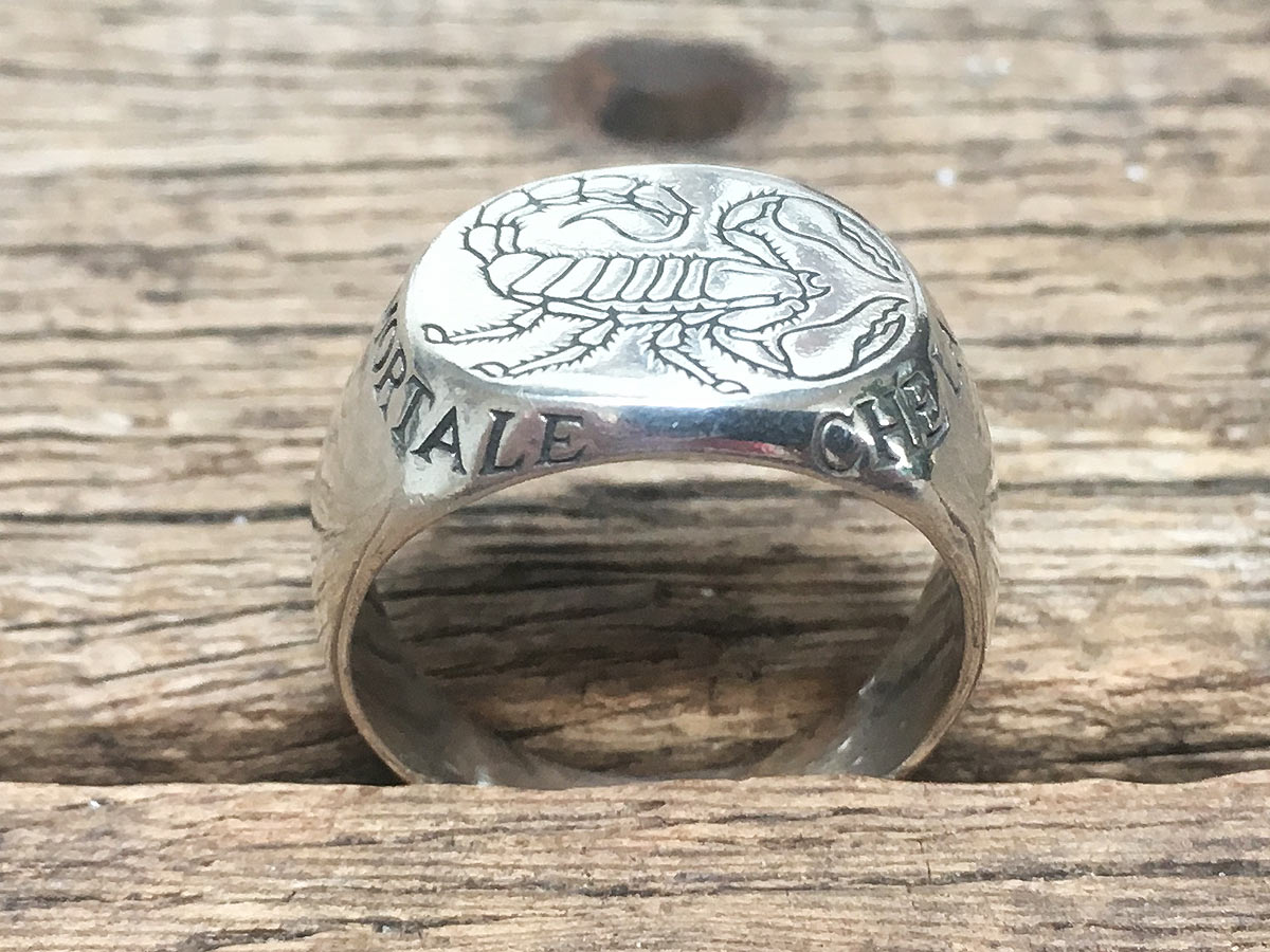 Scorpion Signet Ring