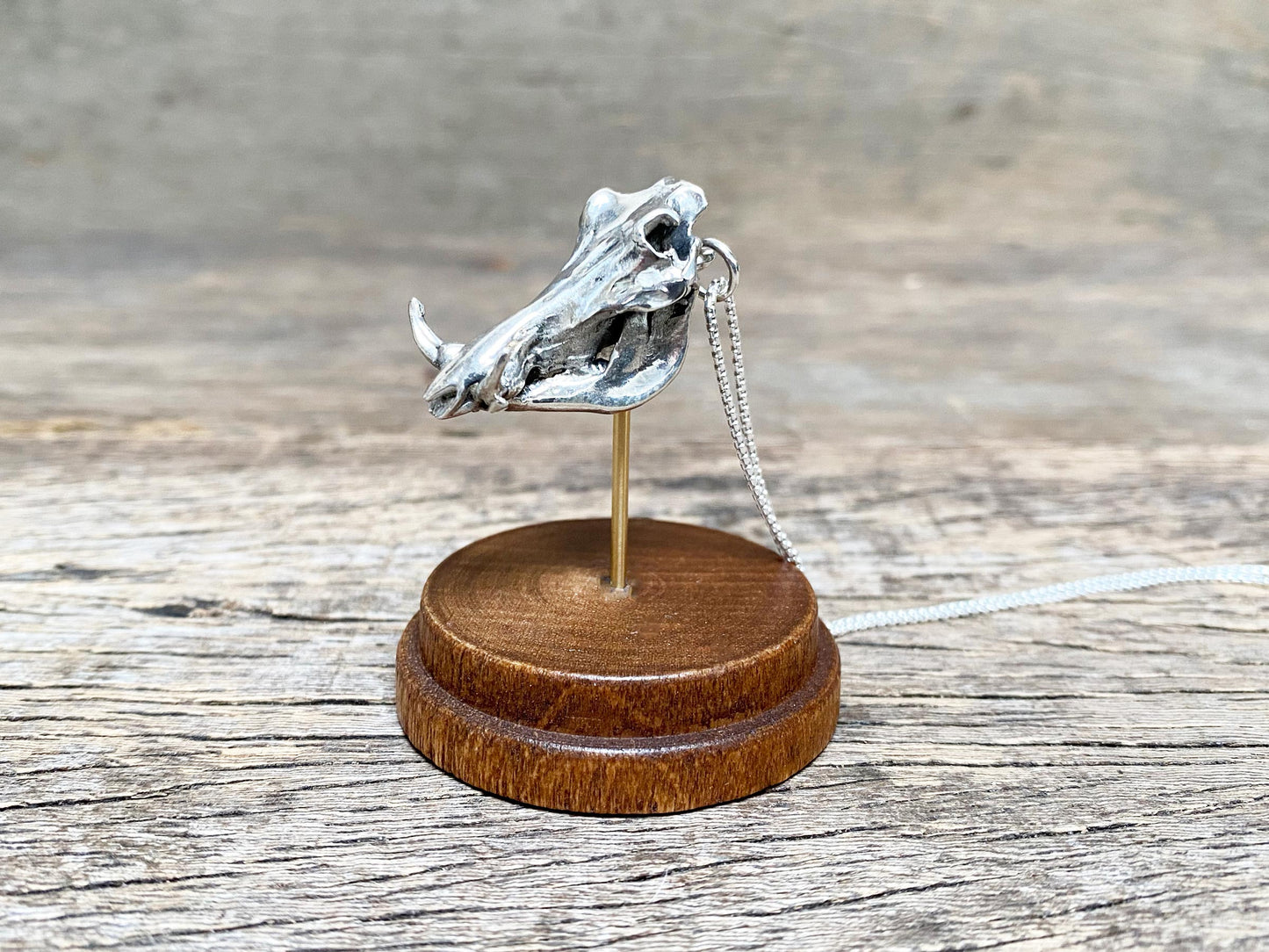 Warthog Skull Pendant