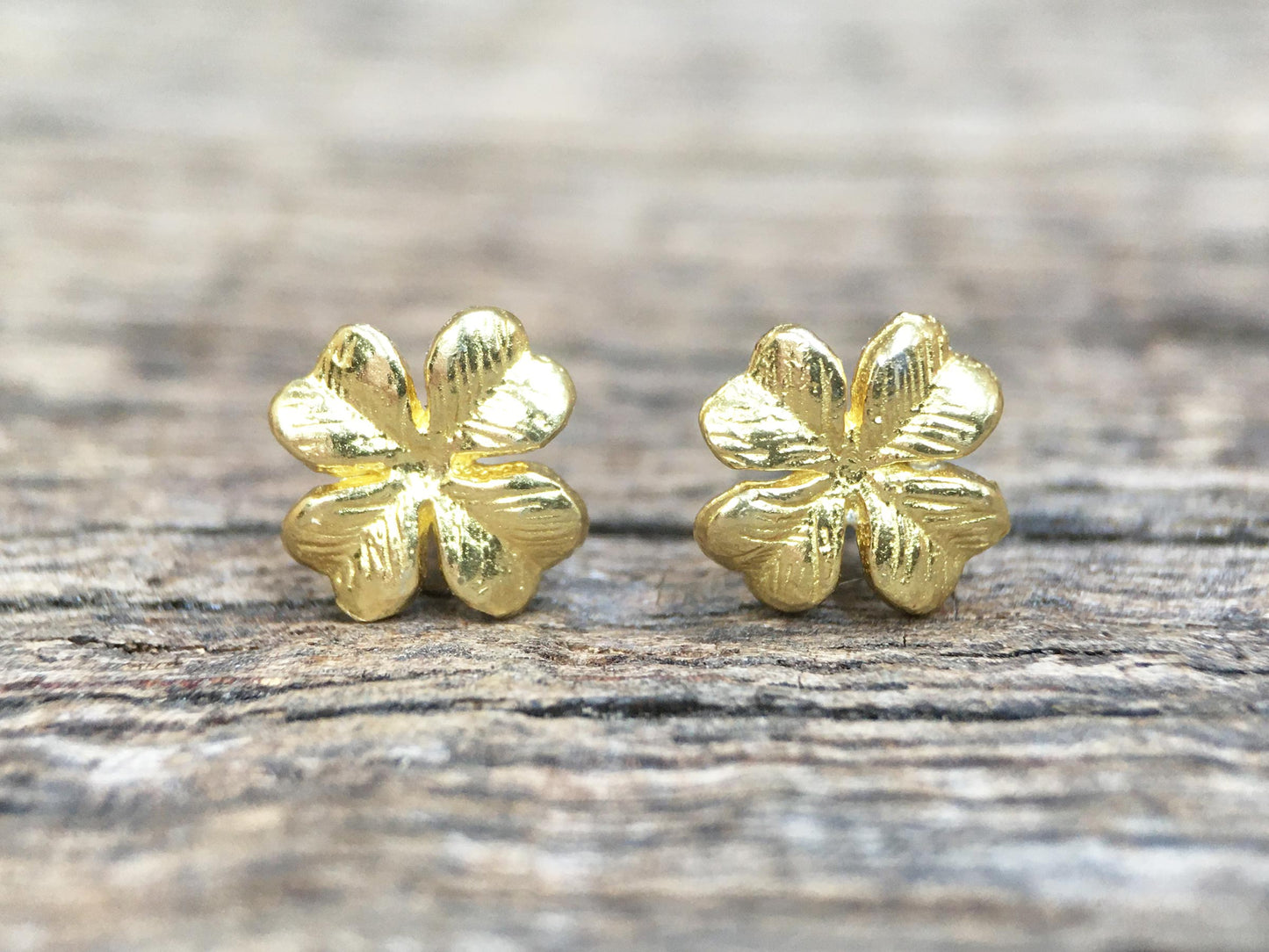 Lucky Clover Studs