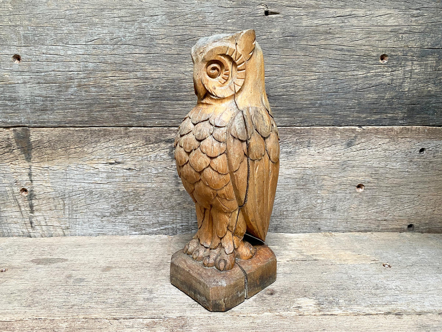 Wooden Owl