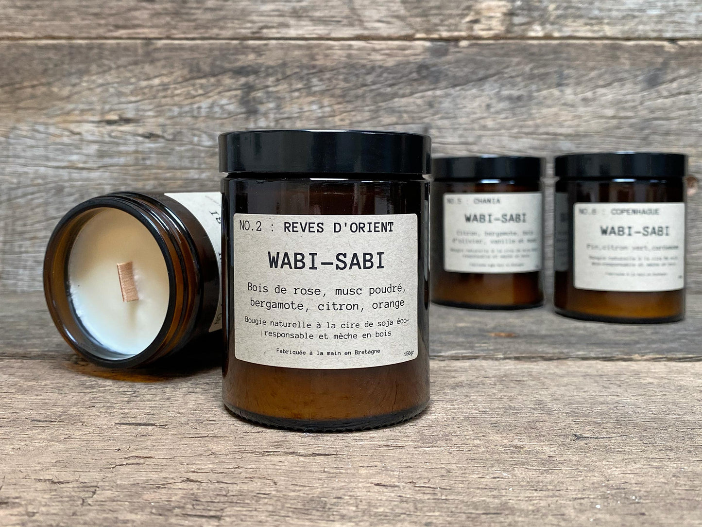 Sented Soy Candle, Reves d'Orient