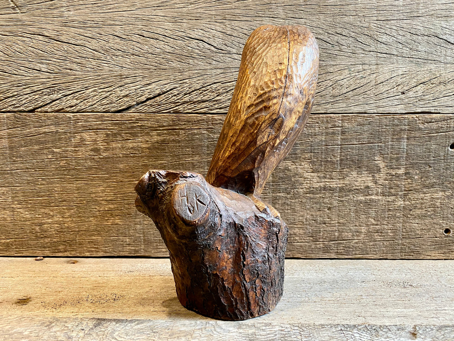 Wooden Barn Owl