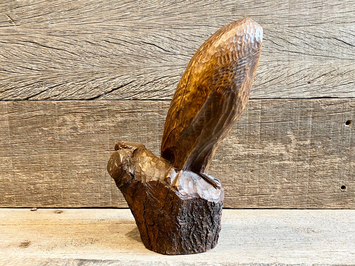 Wooden Barn Owl