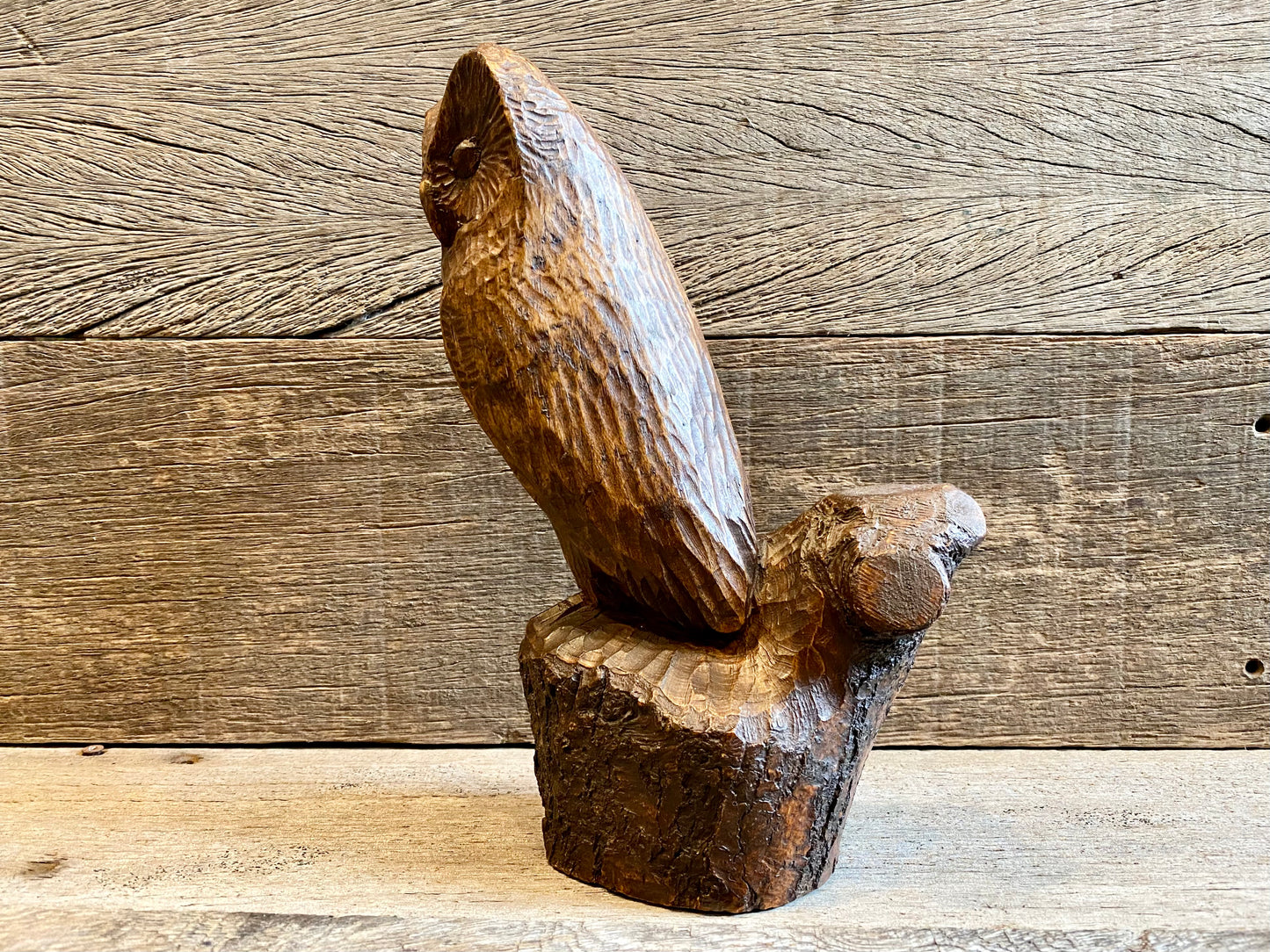Wooden Barn Owl