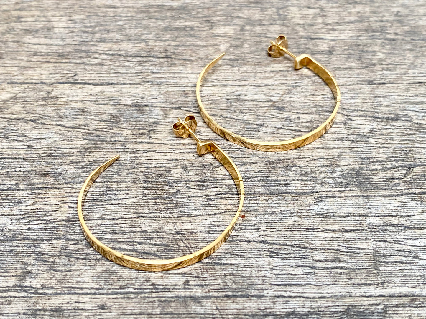 Hammered Hoops, Medium