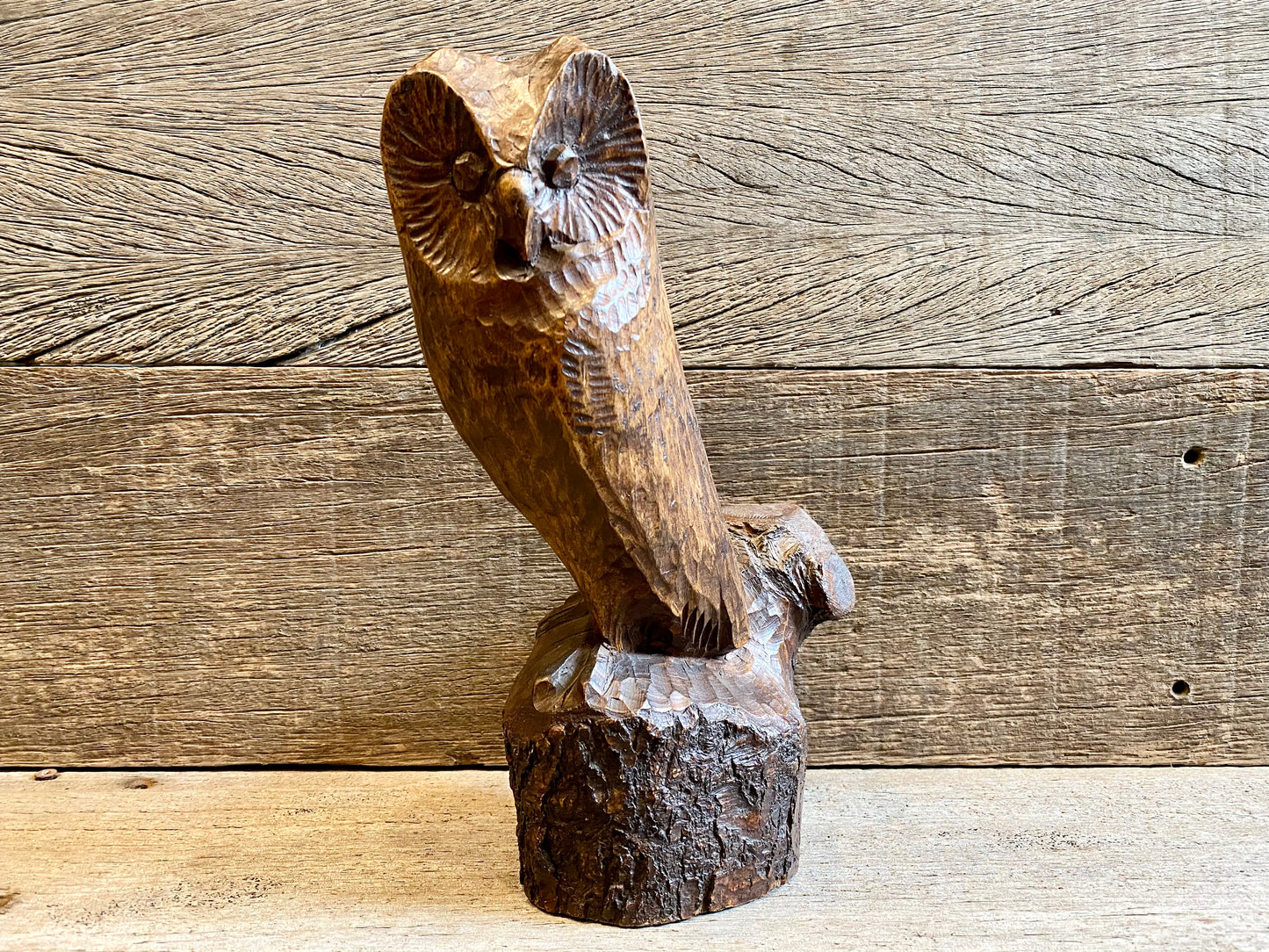 Wooden Barn Owl