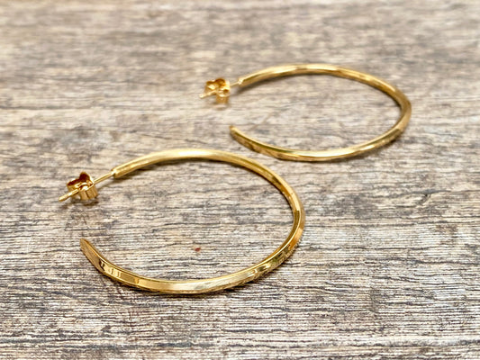 Pressed Hoops, Medium