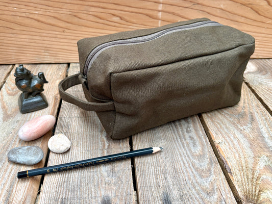 Teeya Zip Pouch Khaki