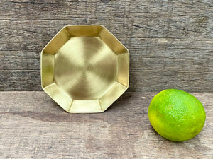 Brass Octagon Dish