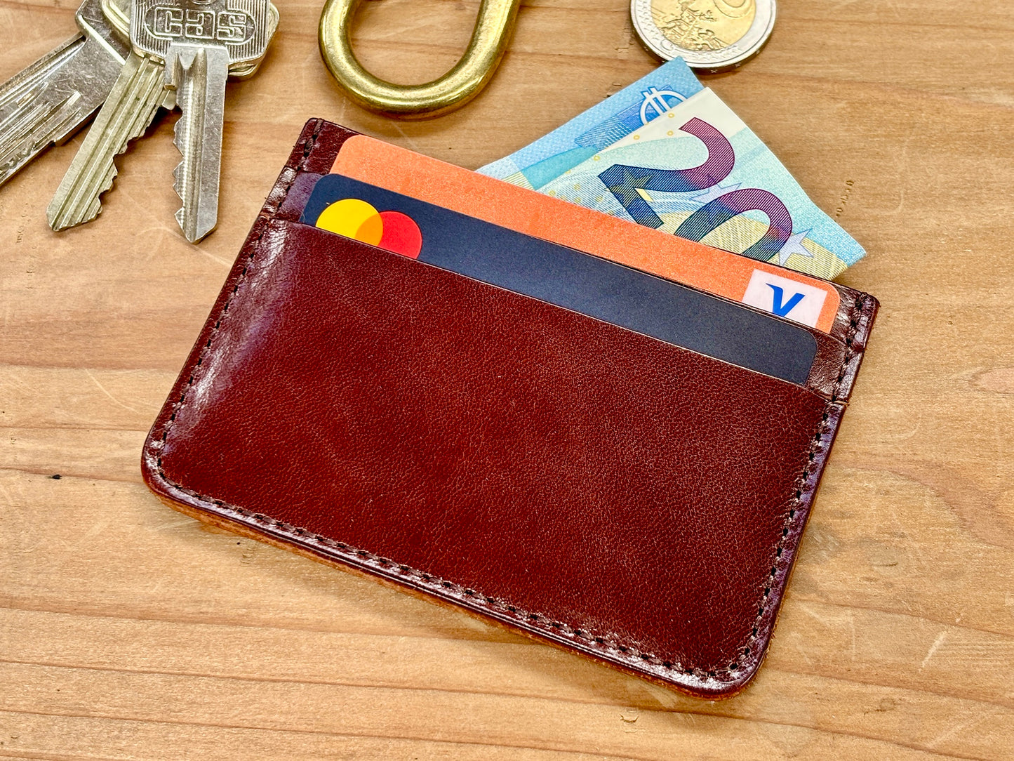 Leather Card Sleeve