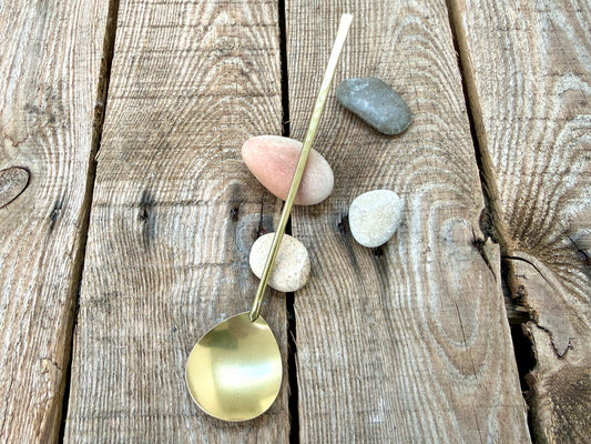 Brass Dinner Spoon