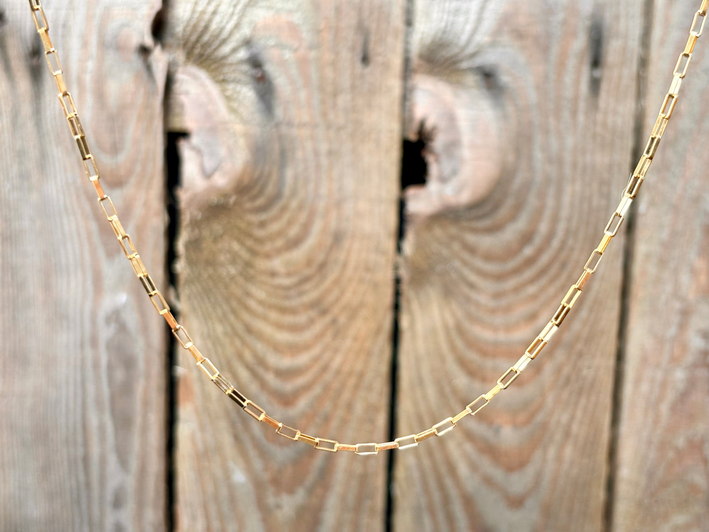 Squared Chain Necklace