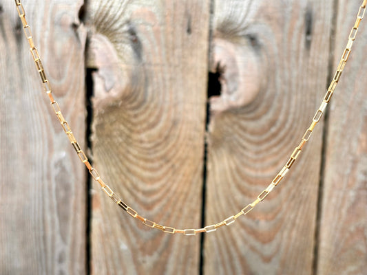 Squared Chain Necklace