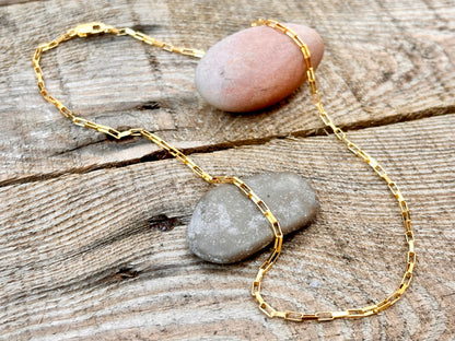 Squared Chain Necklace