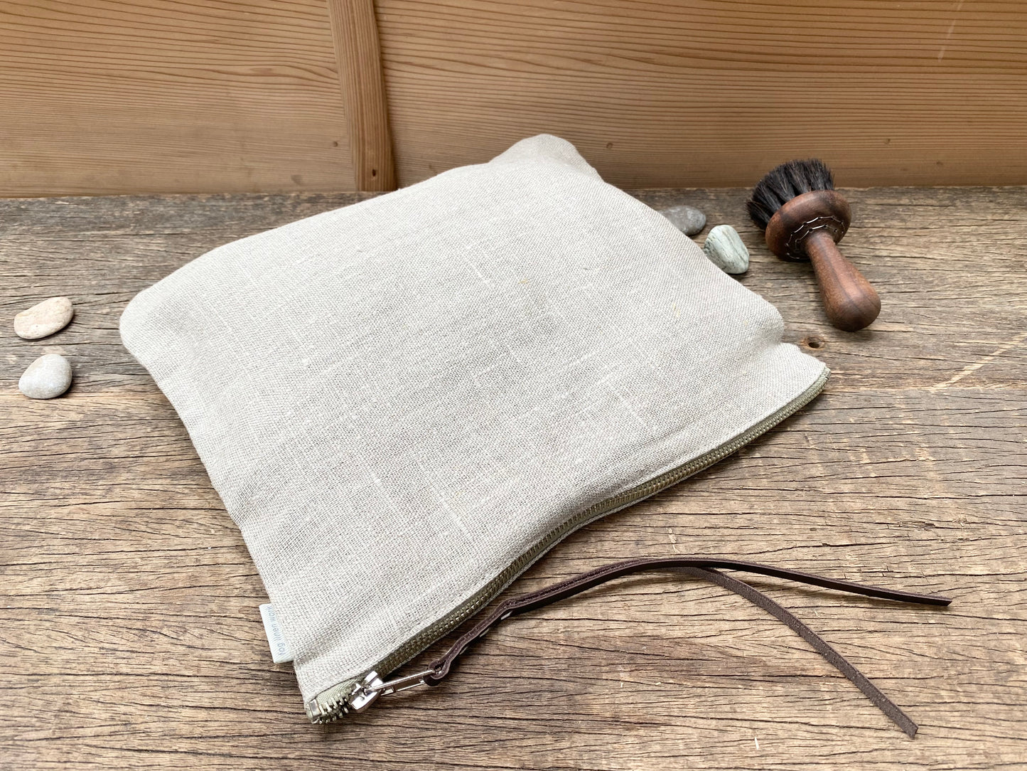 Zip Pouch Natural