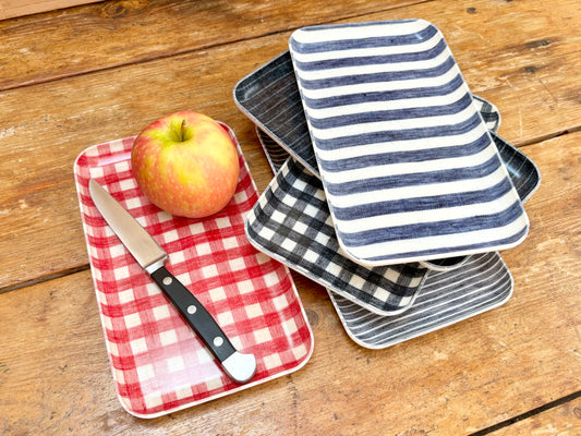 Coated Linen Tray, Small