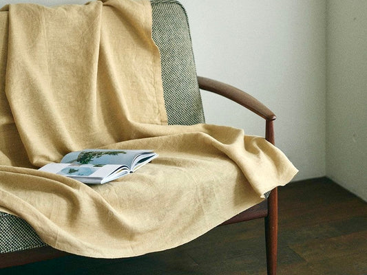 Linen Blanket Canari