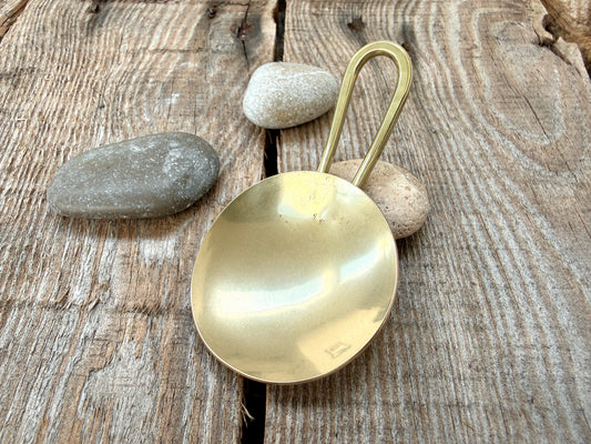Brass Tea Scoop