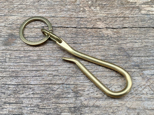 Brass Belt Key Hook