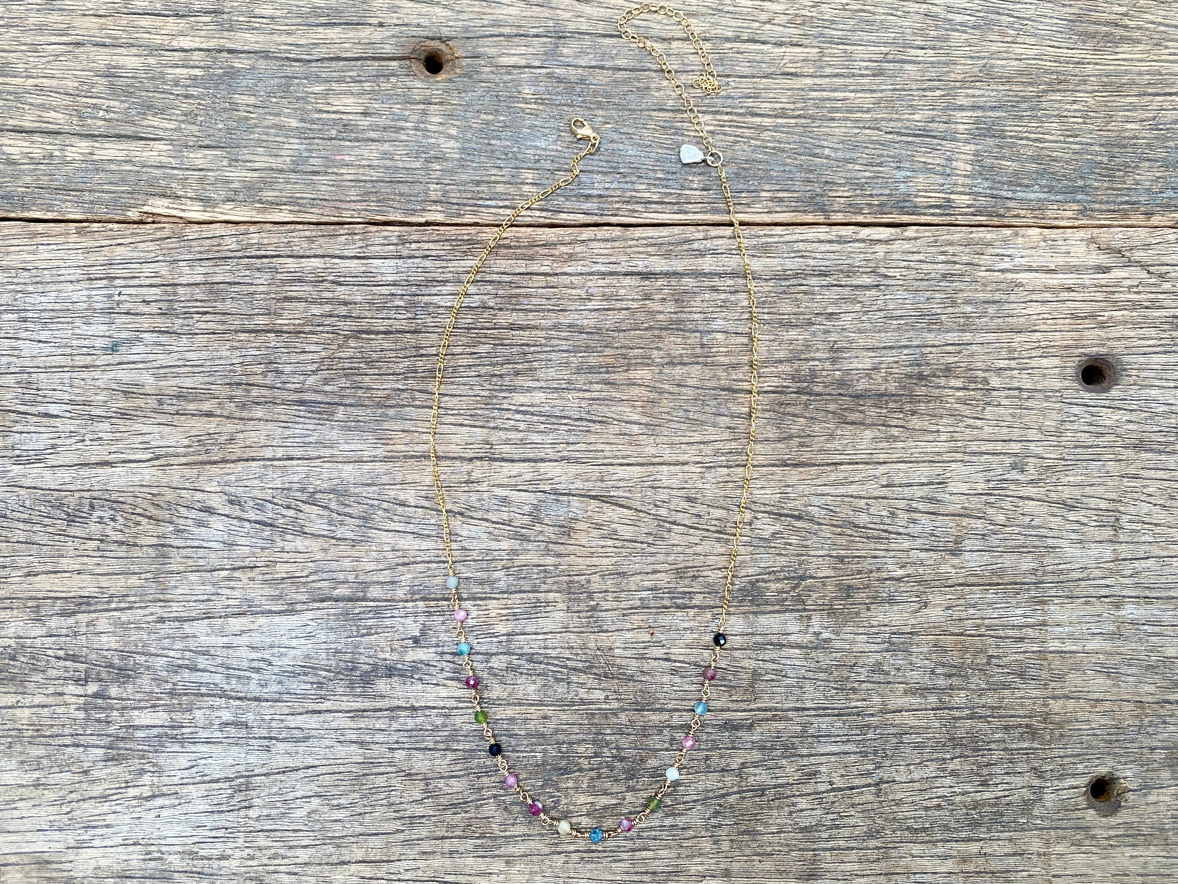 Hand-beaded Figaro Necklace