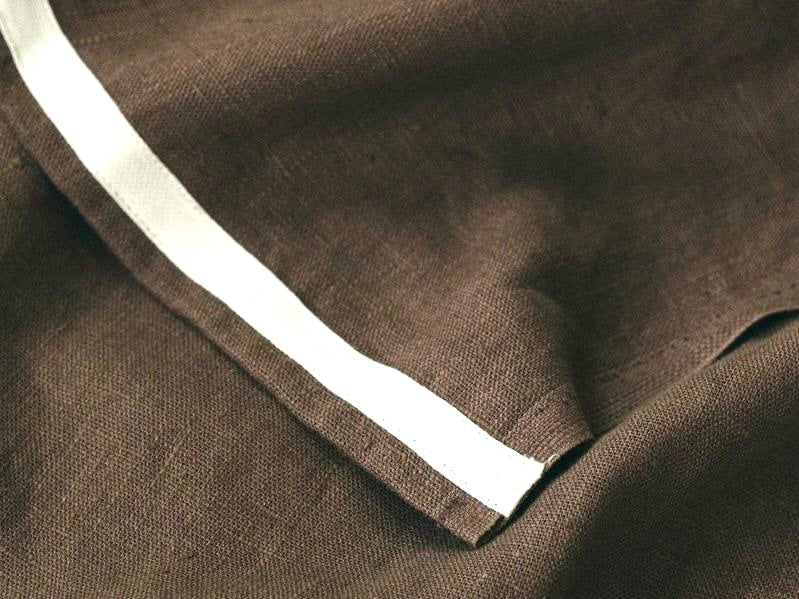 Linen Blanket Beige Grise