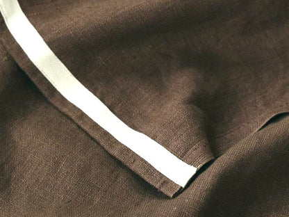 Linen Blanket Beige Grise