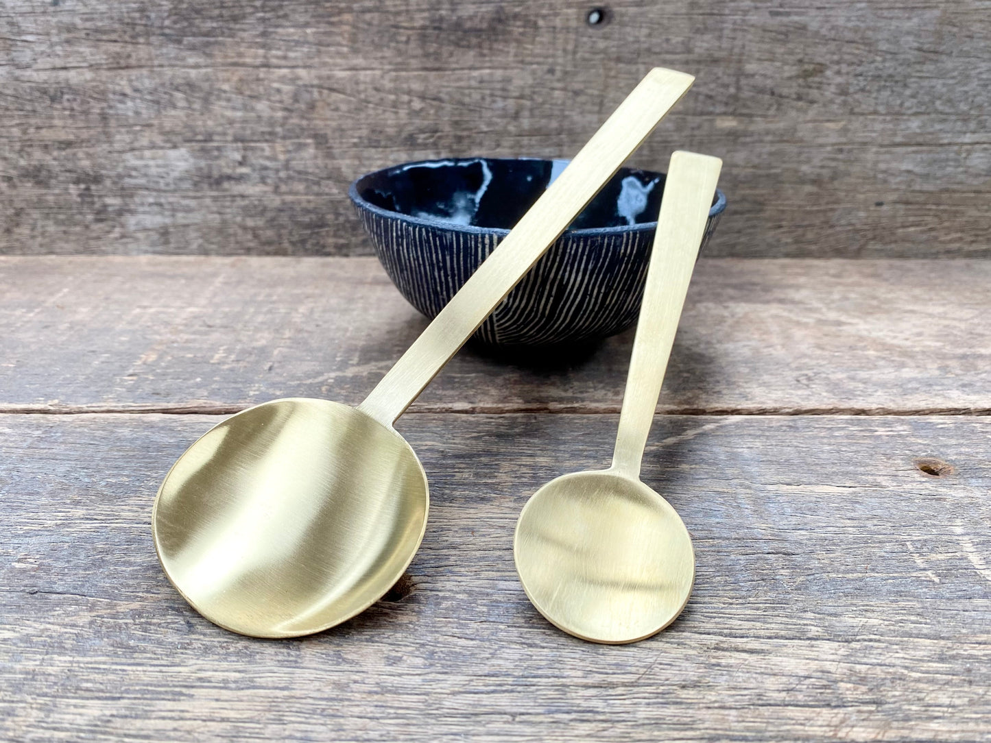 Brass Serving Spoon