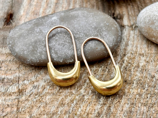Safety Pin Earrings