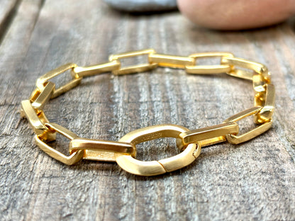 Long Box Chain Bracelet