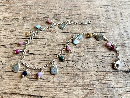 Beaded Maine Rock Bracelet