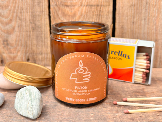 Scented Rapeseed Candle, Pilton