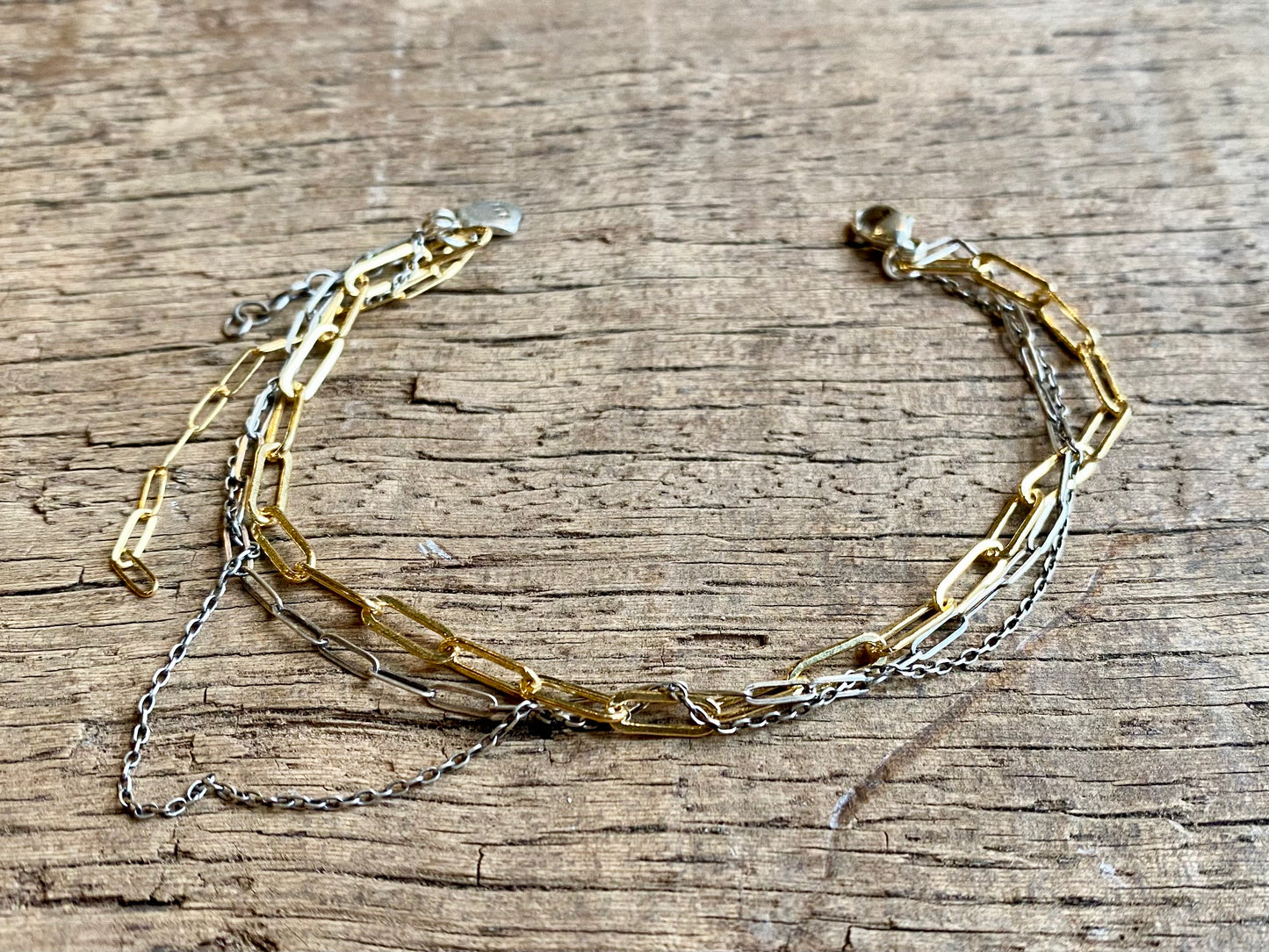 Tangled Mixed Chain Bracelet