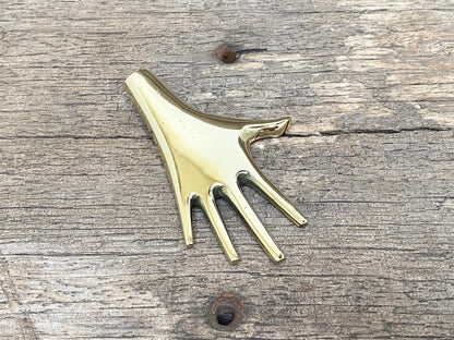 Brass Hand Paperweight