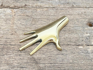 Brass Hand Paperweight