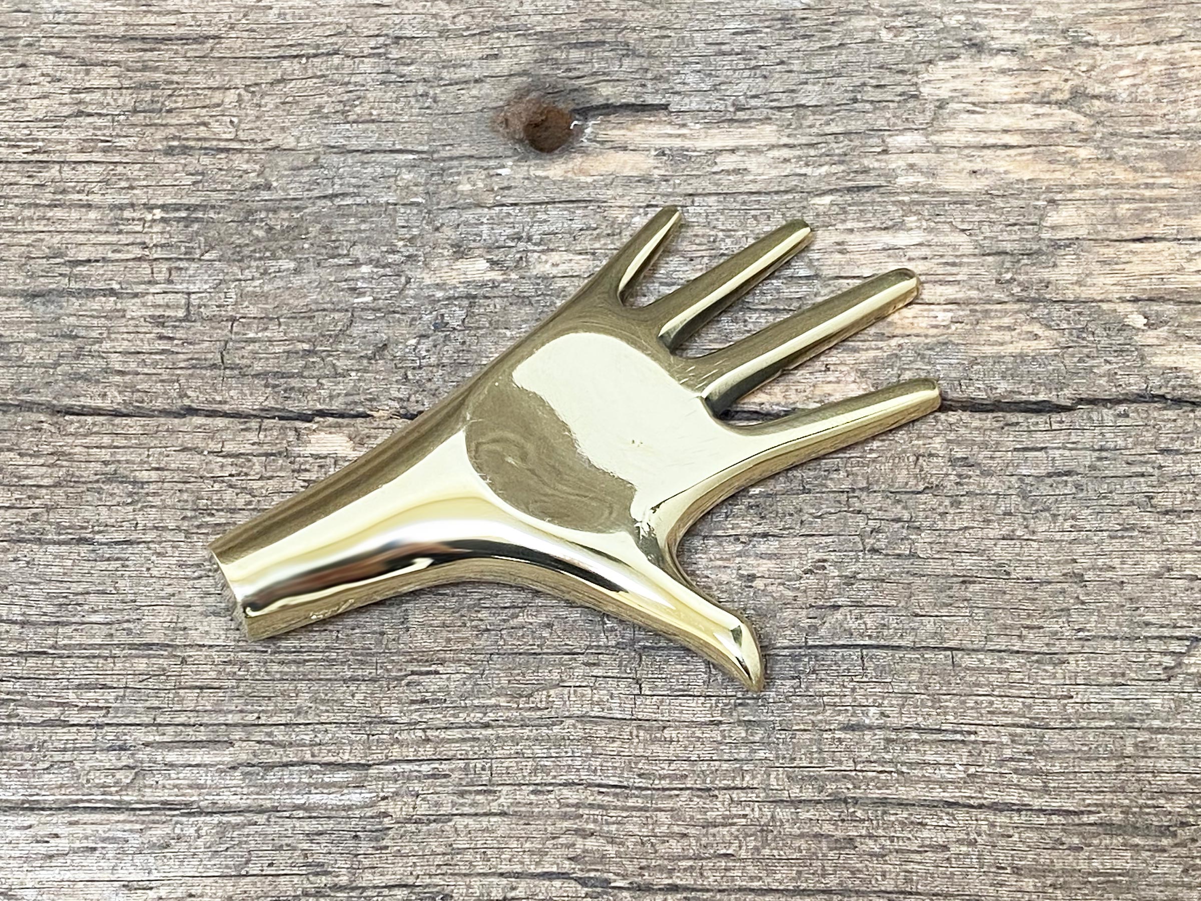 Hand Paperweight Carl Auböck Brass Hand Paperweight – the Otherist
