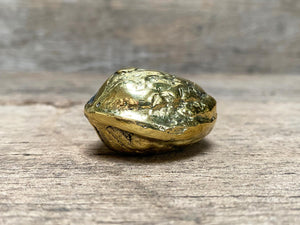 Brass Walnut Paperweight
