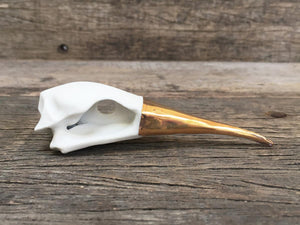 Porcelain Bird Skull