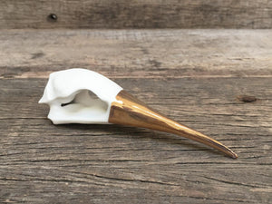 Porcelain Bird Skull