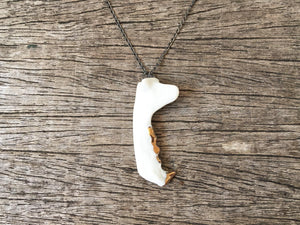 Porcelain Jaw Pendant