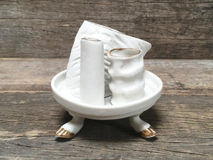 Porcelain Bud Vase Set