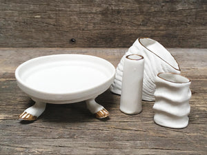 Porcelain Bud Vase Set